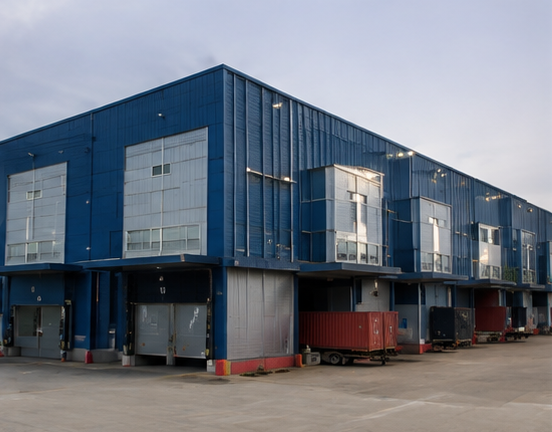 Fire fighting system installation for warehouses and industrial storage facilities