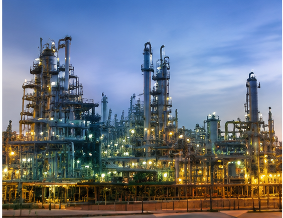 Firefighting system installation for industrial plants and manufacturing facilities