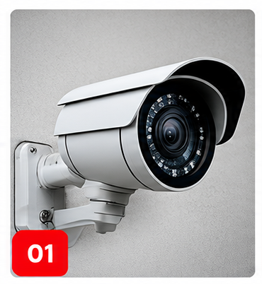 “HD CCTV security camera for indoor and outdoor surveillance.”