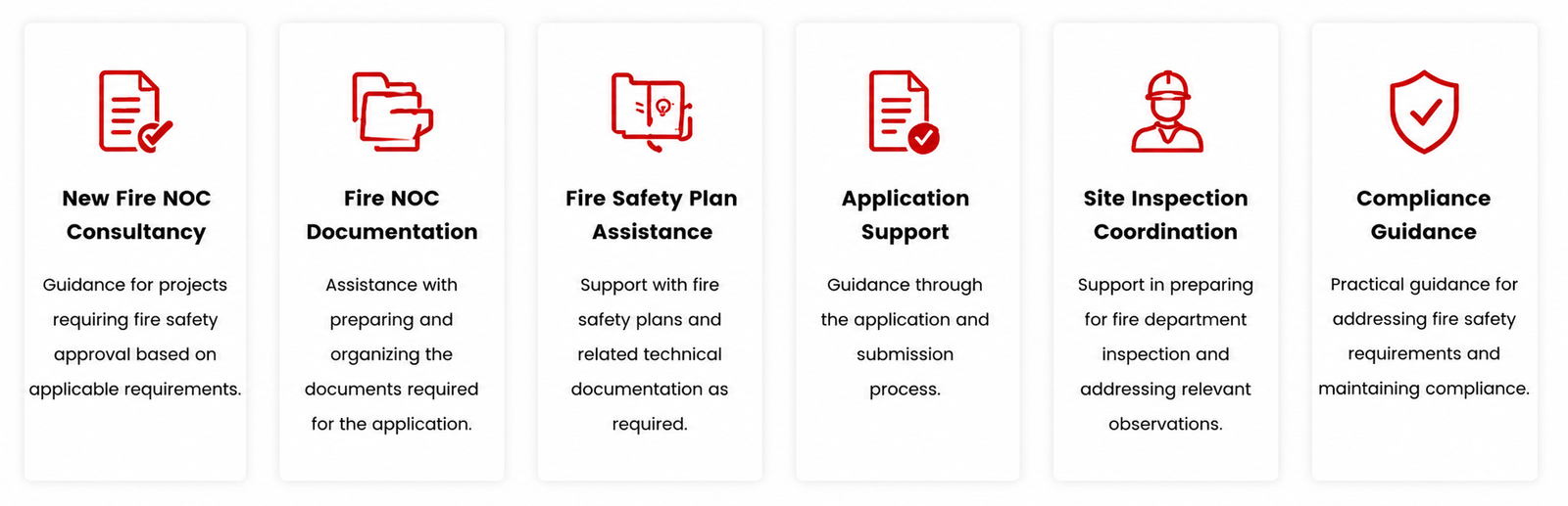 Complete Support for Your Fire NOC Requirements